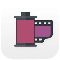 FilmFolio app icon - iOS film photography tracker and light meter app